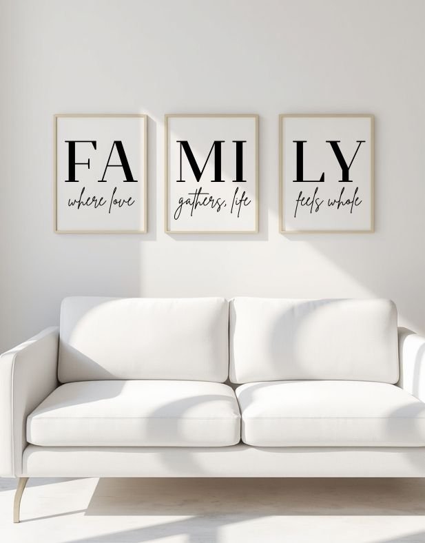 Family Quote Wall Print