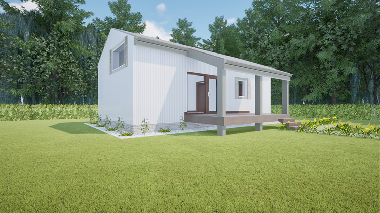 Backyard ADU exterior