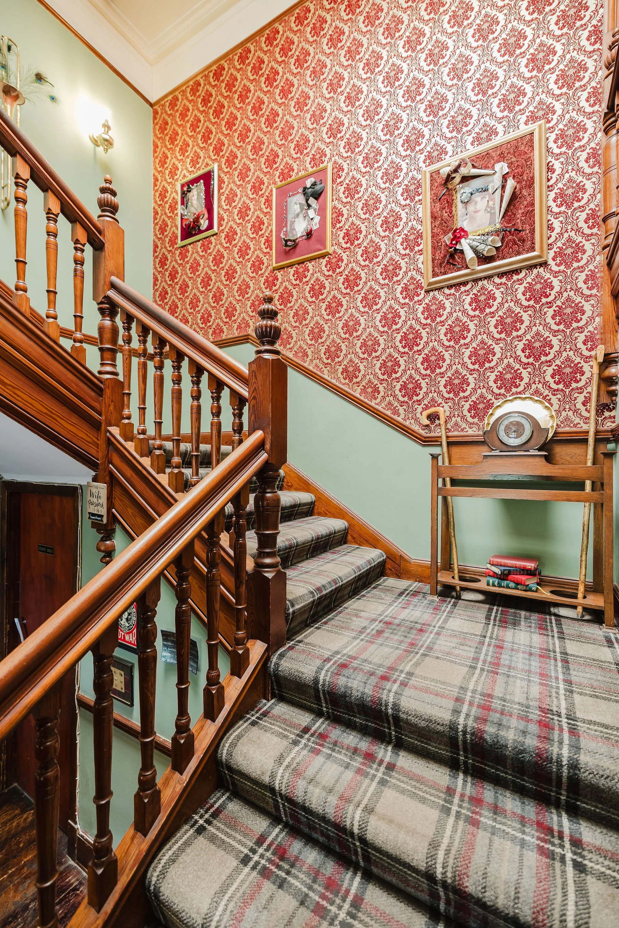 Located on the first floor, all our bedrooms are divine. Which makes this the stairway to heaven.
