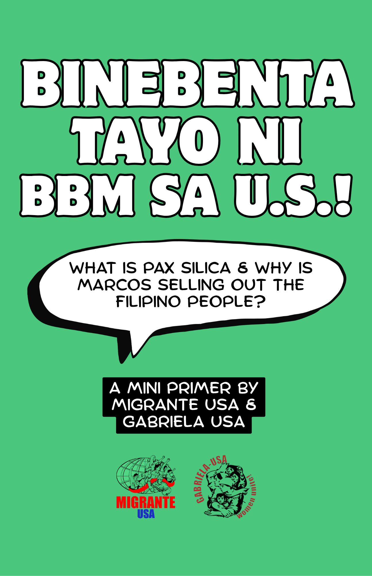 Binebenta Tayo ni BBM sa U.S.!