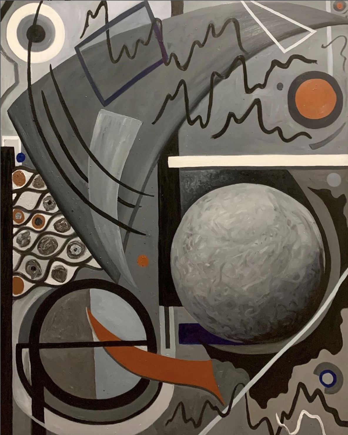 "Resilience", Oil on Canvas, 36 x 48, 2020