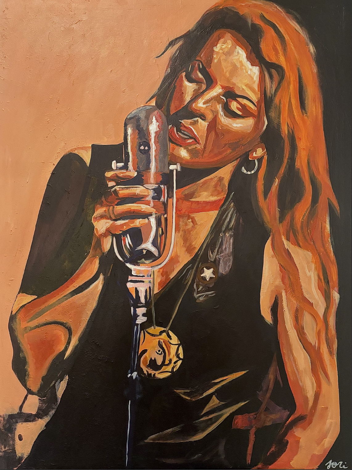 "Toni Price", Acrylic on Canvas, 2025