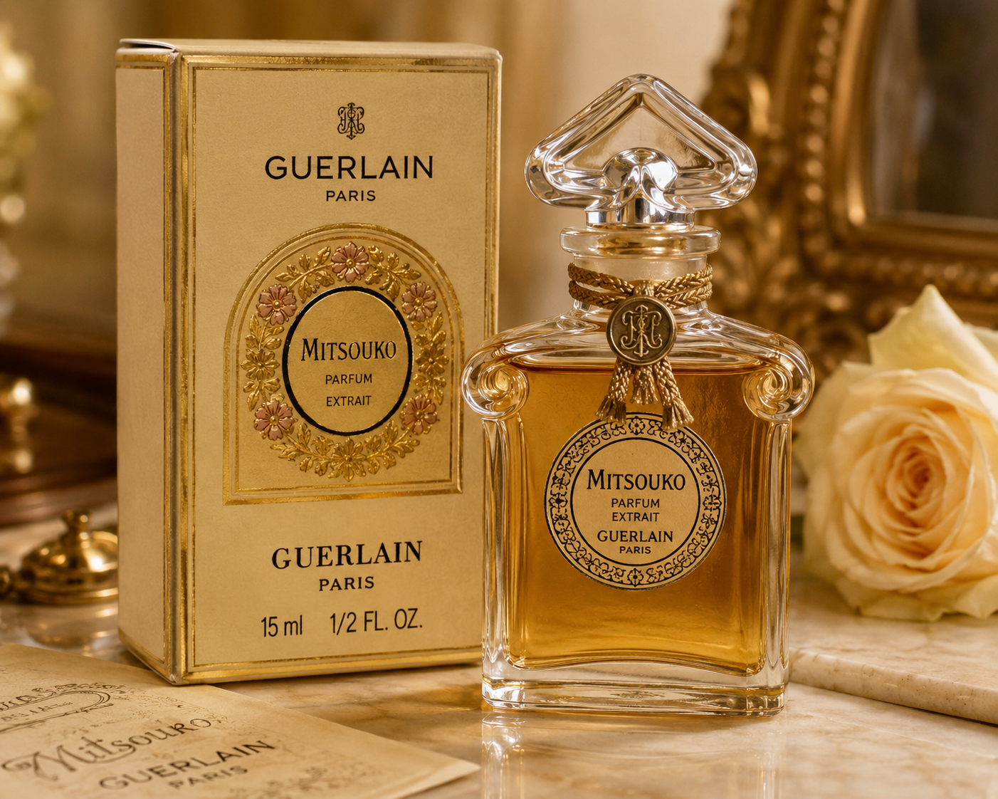 Vintage Mitsouko Parfum Extrait by Guerlain – Choose Size