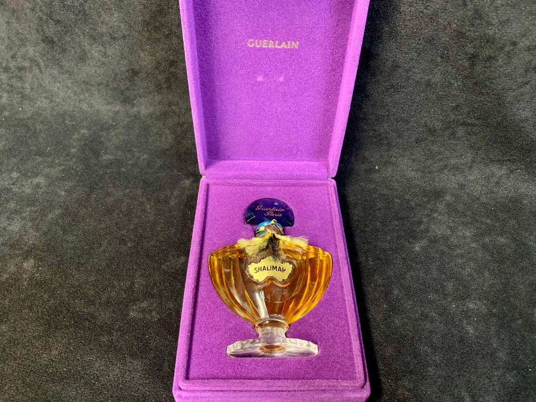 Vintage HTF 1960s Guerlain Shalimar Parfum Extrait 1 oz Rare Collector’s Fragrance