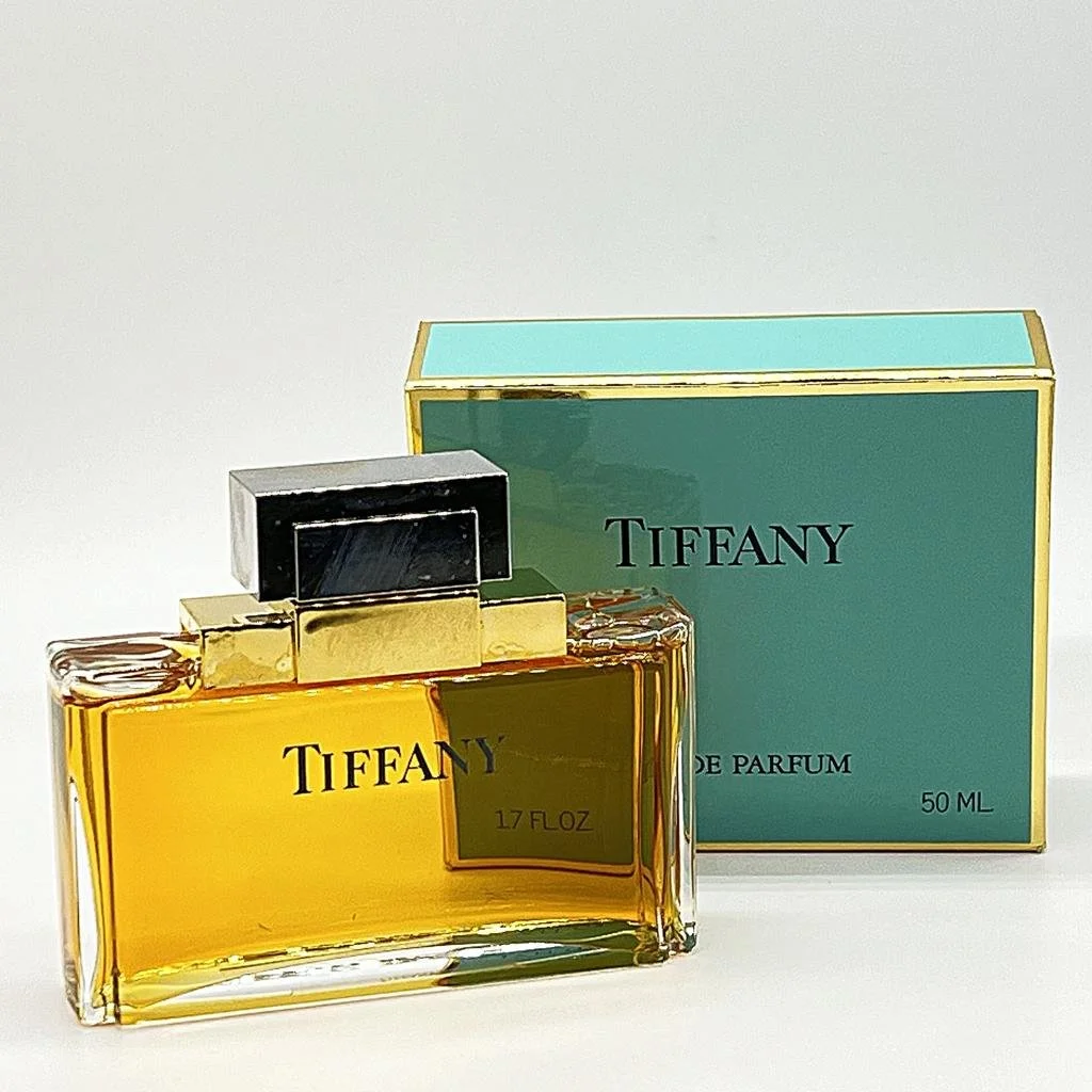 Vintage 1980s Tiffany by Tiffany Parfum Splash  3.4 oz (100 ml) Huge Bottle
