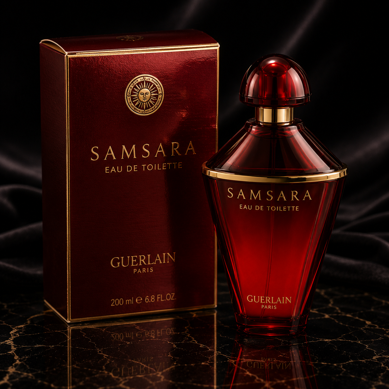 Huge 6.8 oz Vintage Samsara Eau de Toilette By Guerlain