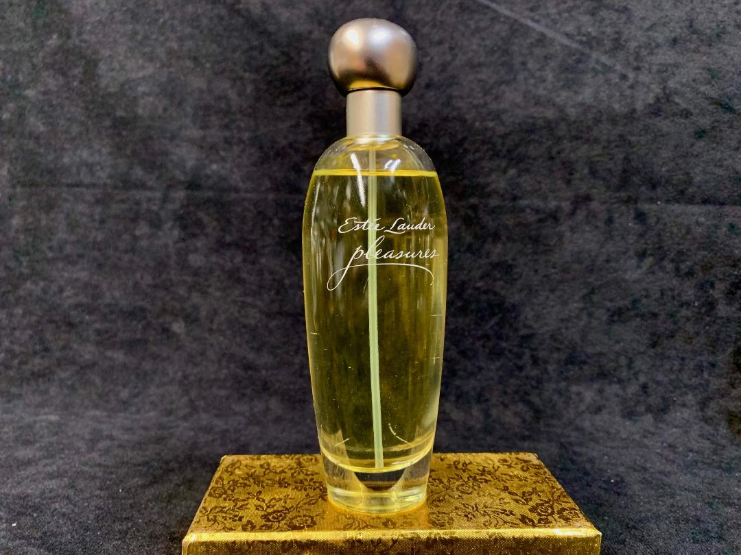2000s Estée Lauder Pleasures Eau De Parfum 100ml Full Bottle for Women