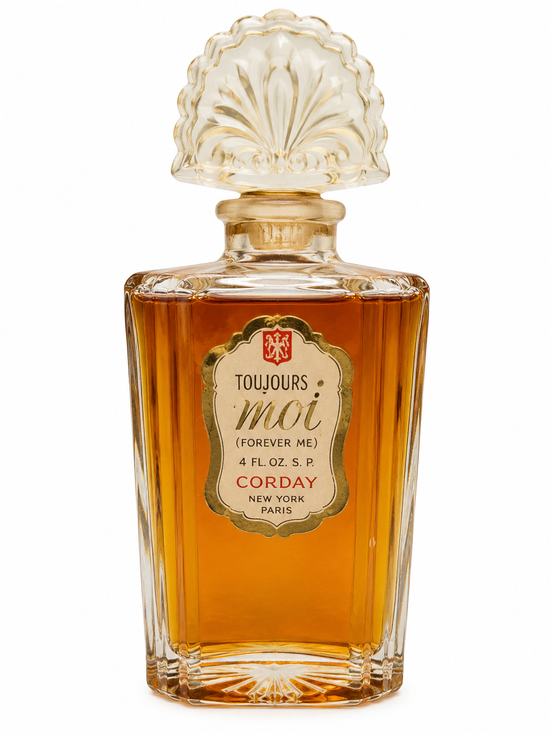 Vintage Toujours Moi Splash by Corday (4 oz) – Rare Oriental Floral Classic