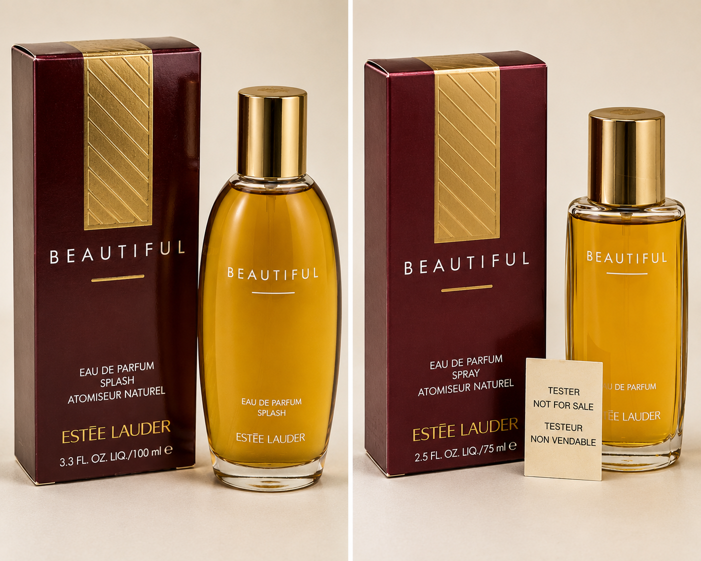Vintage Beautiful Eau de Parfum Splash by Estée Lauder (3.3 oz) – Well Preserved