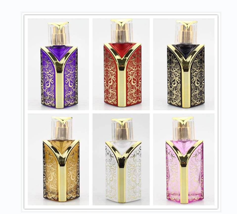 Triangle Glass Perfume Bottle