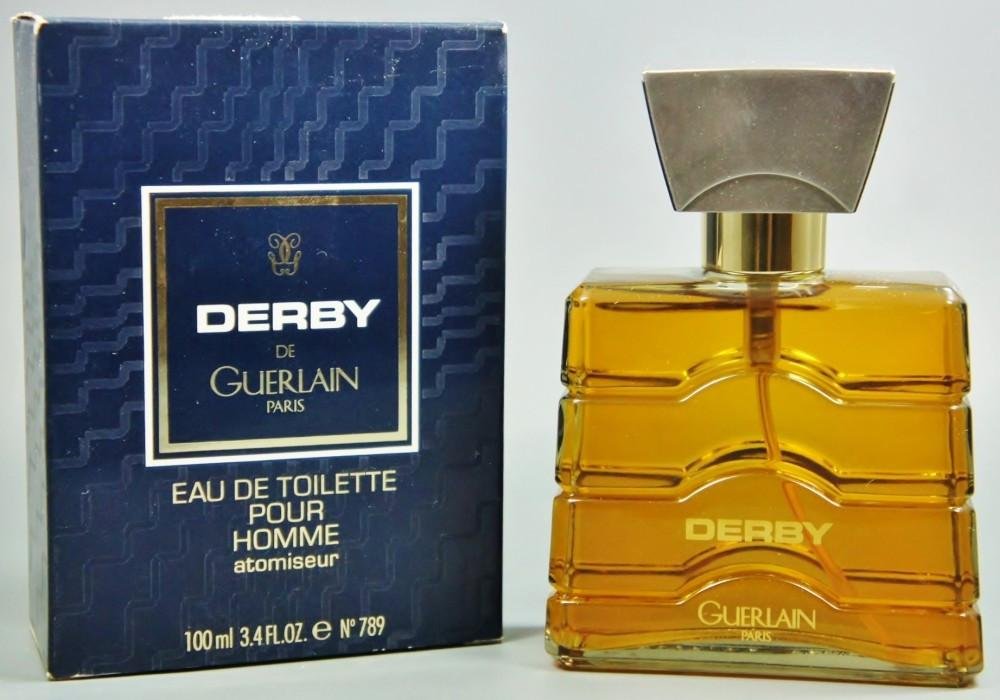 Vintage Rare Guerlain Derby Eau de Toilette (EDT) Spray for Men – 100ml (95% Full)