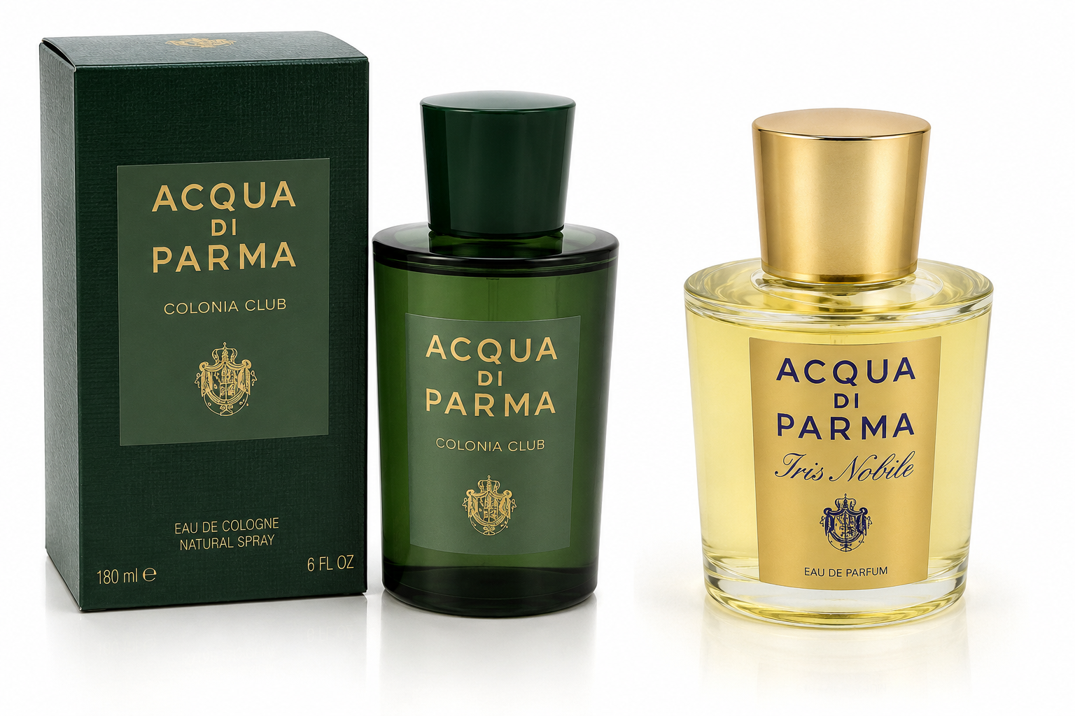 Vintage Acqua di Parma Fragrance Collection – Colonia Club & Acqua Nobile Iris