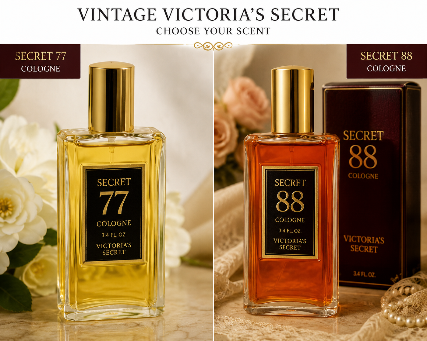Vintage Victoria's Secret Secret 77 or Secret 88 Cologne