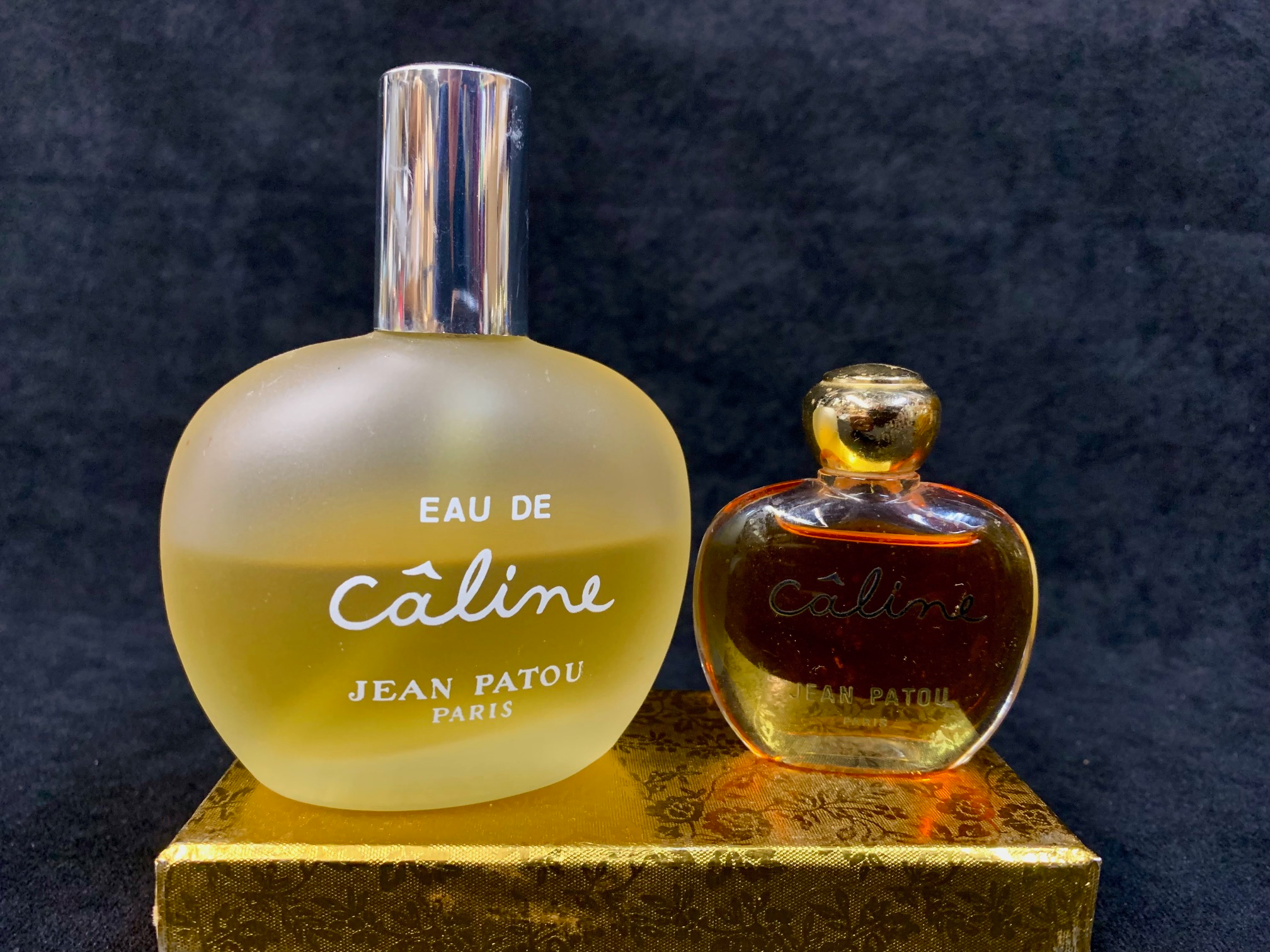 Vintage 1970s Câline Parfum & Eau de Cologne Spray Set by Câline