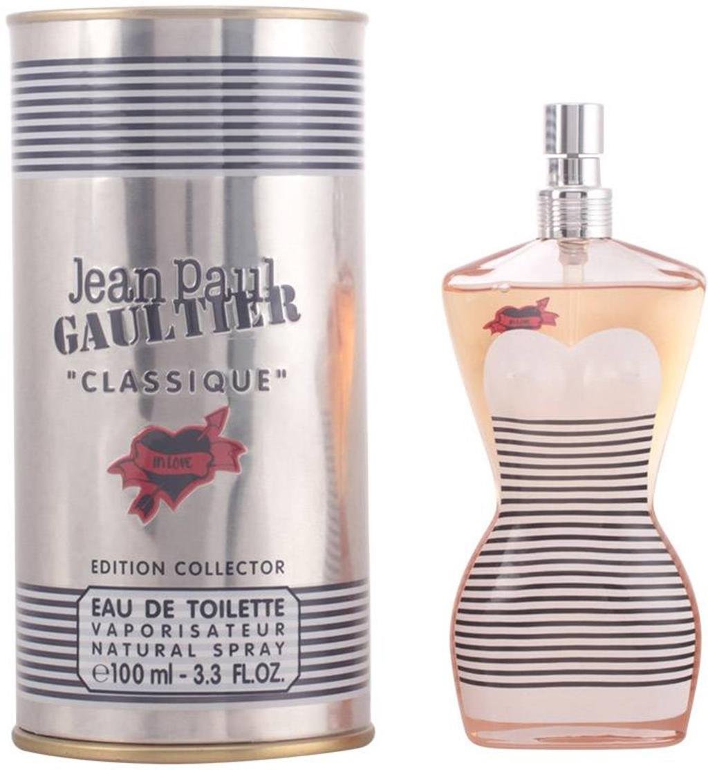 Rare 2013 Jean Paul Gaultier Classique Couple Collector Edition Eau de Toilette for Women 3.4 oz