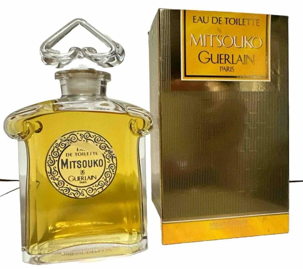 Vintage Rare Guerlain Mitsouko Eau de Toilette for Women – 3.4 oz (Bottle Only)