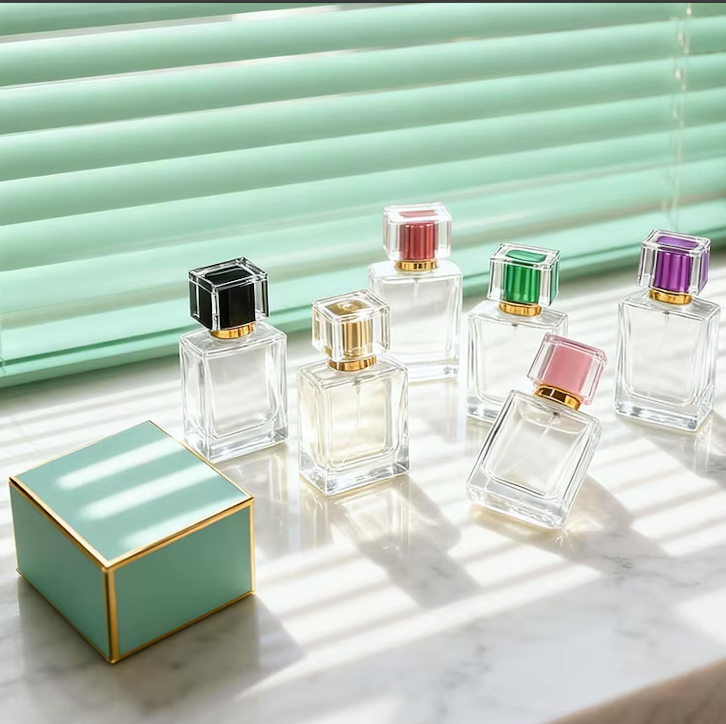 Thick Glass Perfume Bottle