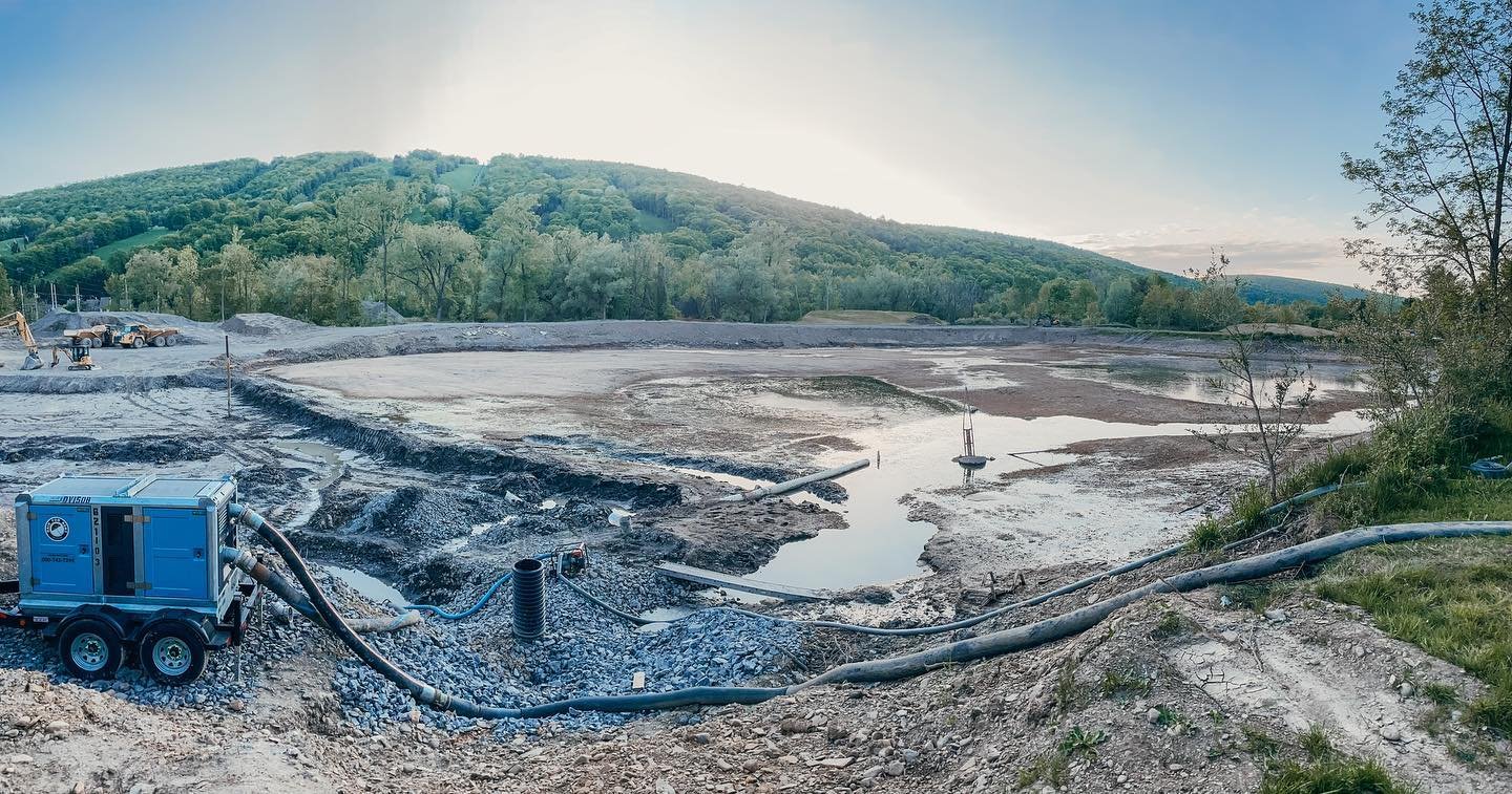 Bristol Mountain Snow Making Pond