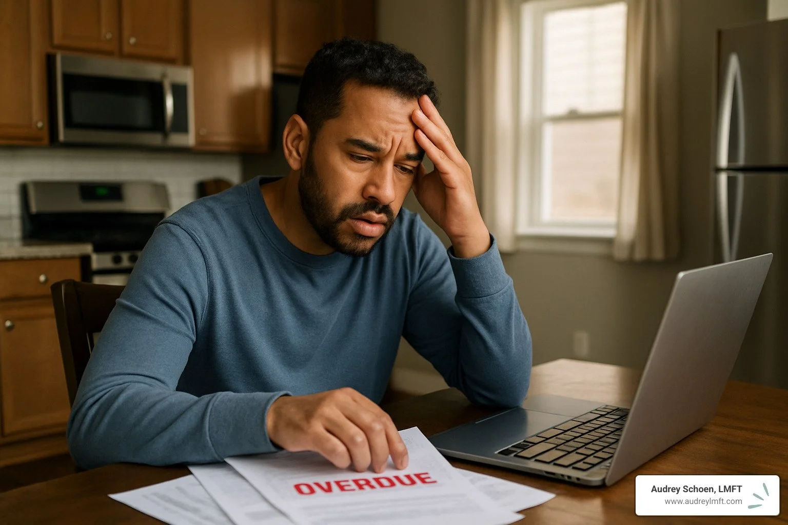 financial anxiety symptoms - financial anxiety therapy