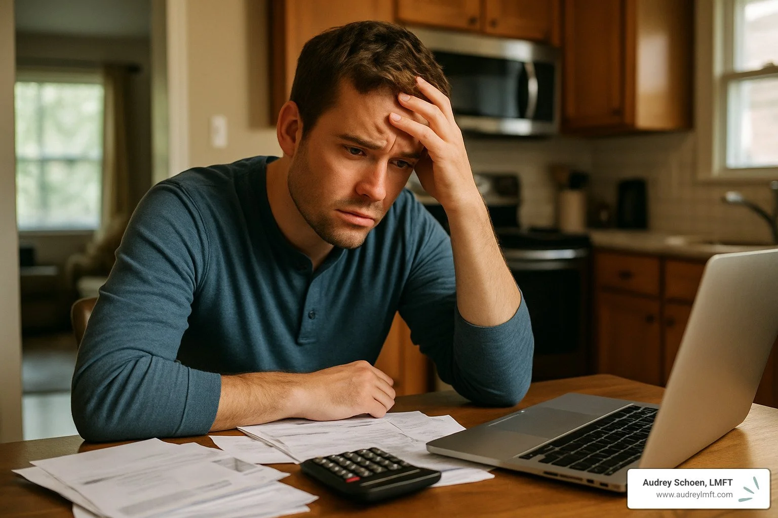 financial stress - financial therapy