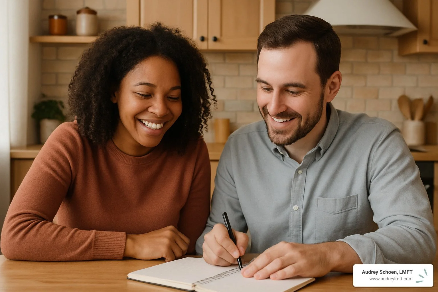 couple setting goals together - intensive couples therapy