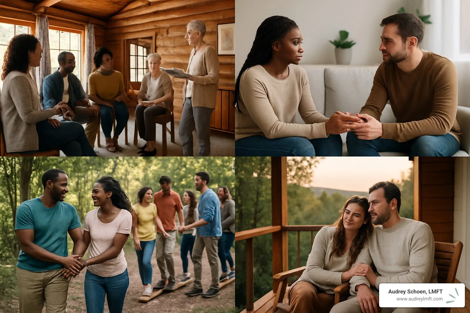 different types of retreats - marital counseling retreats