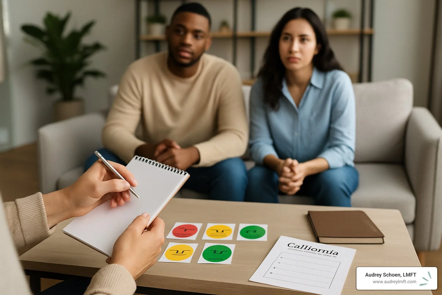 therapist tools in session - marriage counseling california