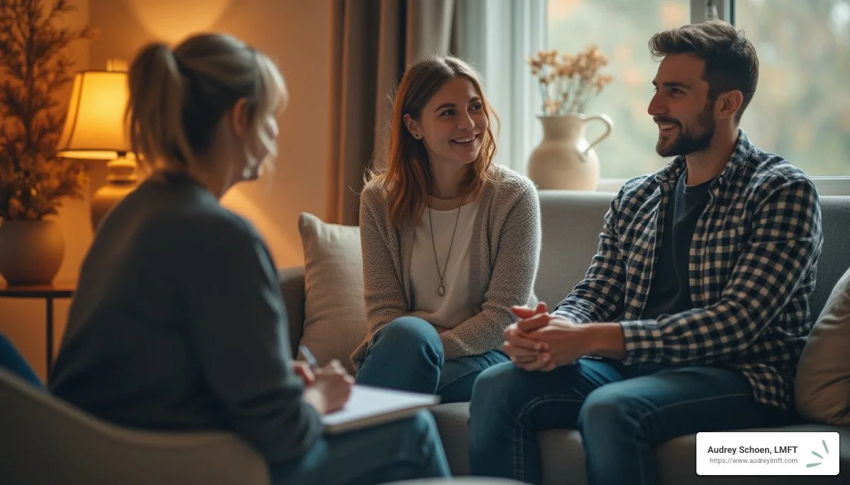 Couples Therapy Session - relationship counseling center