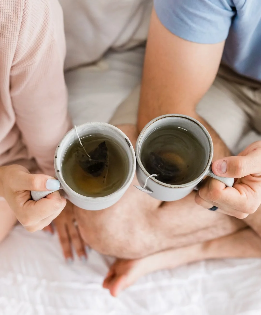 Couple holding hands representing couples therapy at Audrey Schoen LMFT Roseville California