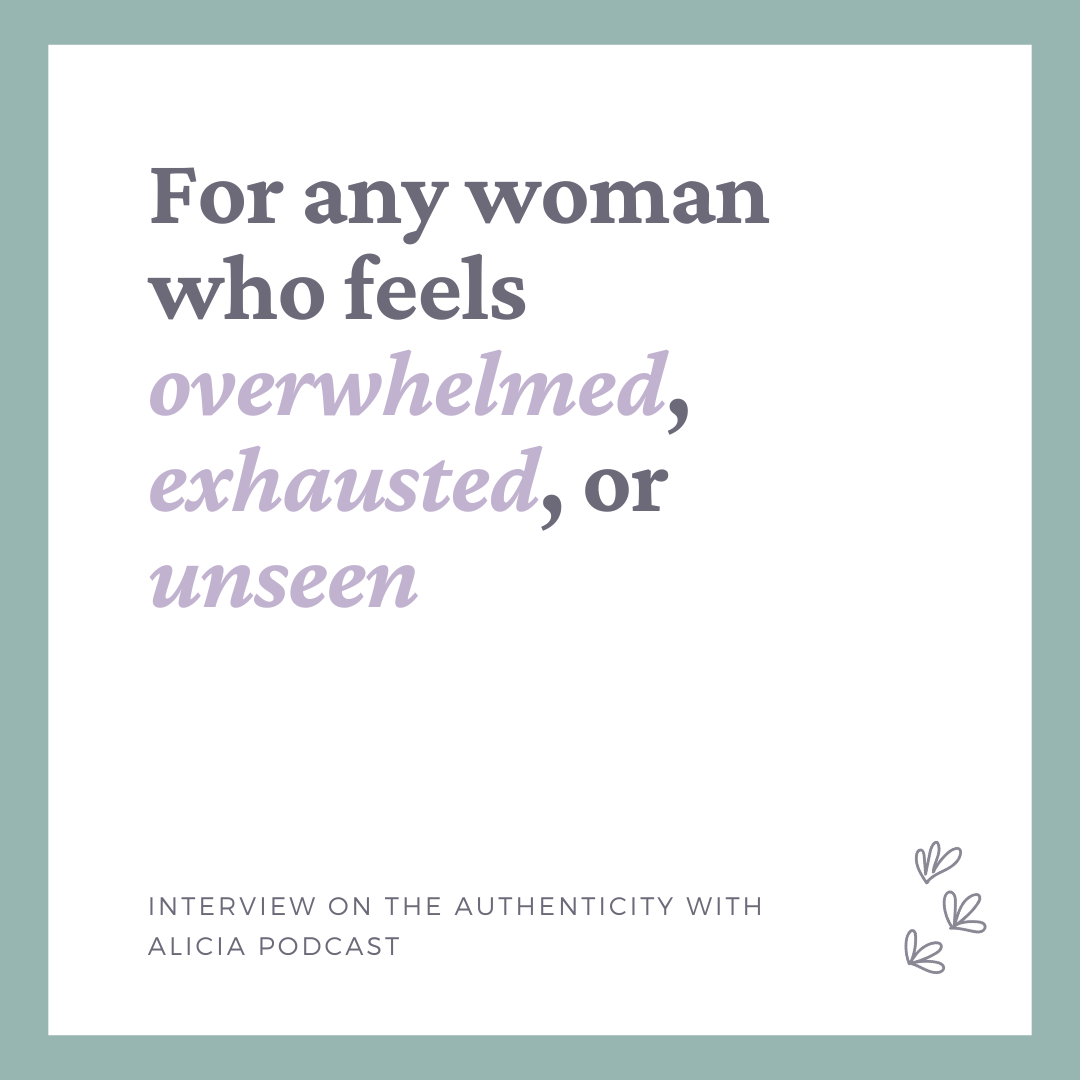 Authenticity with Alicia (S1:E12) with Audrey Schoen