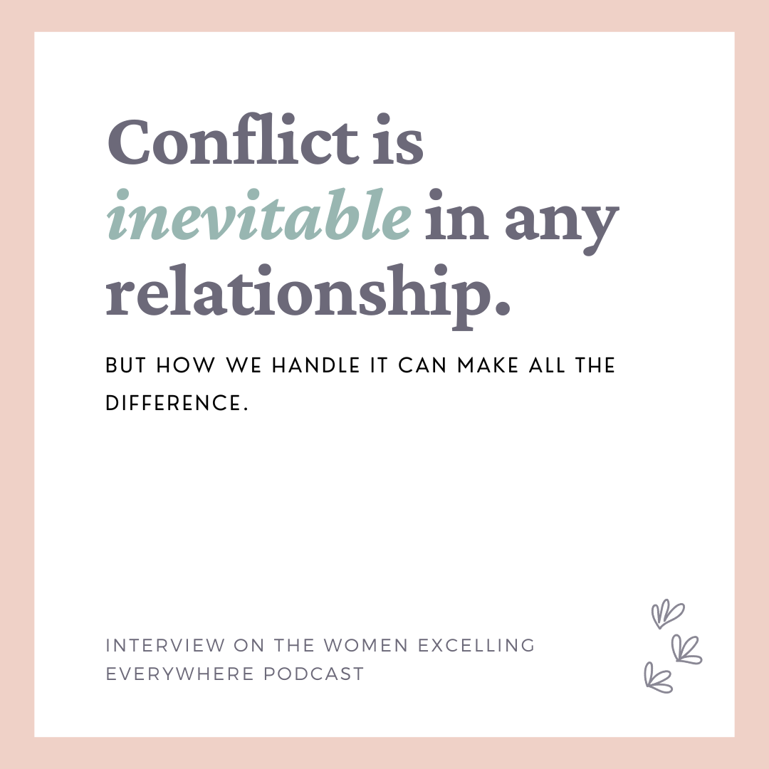 Managing Conflict in Your Relationships with Audrey Schoen