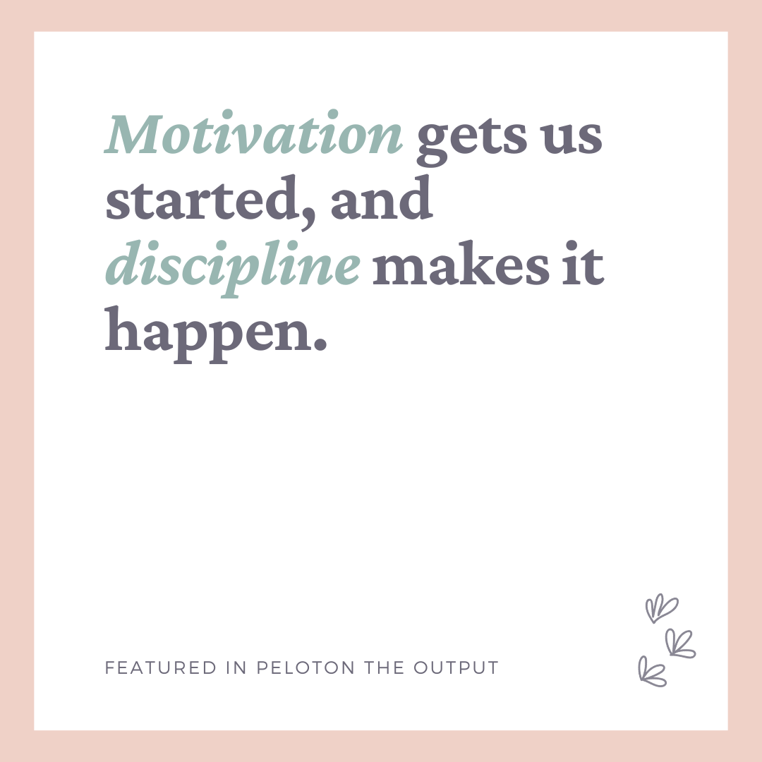 Nope, Motivation and Discipline Aren't the Same Thing. Experts Break Down the Differences (and Why They Matter)