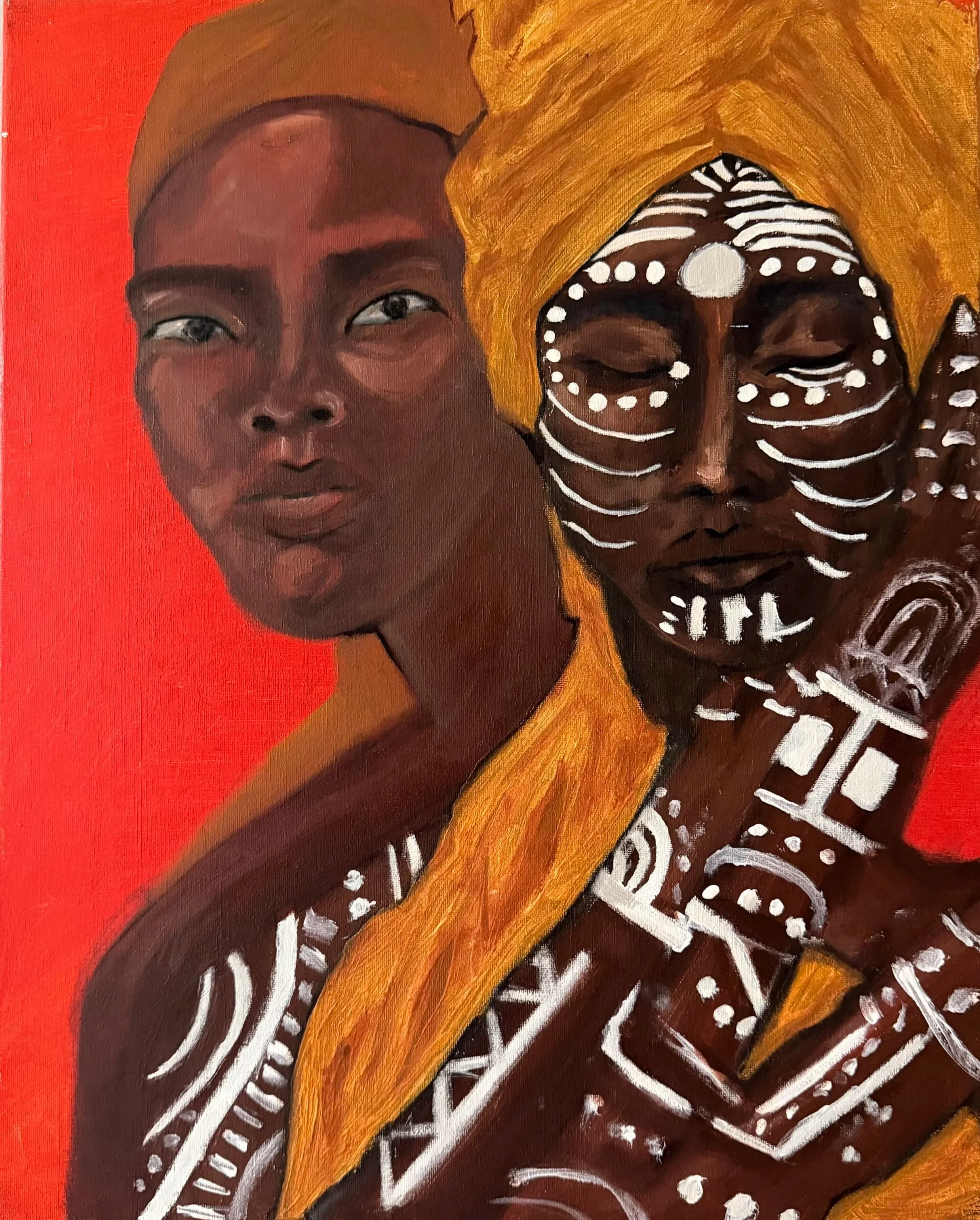 Self and Ego | Oil on canvas
21in x 17in
Oil on canvas