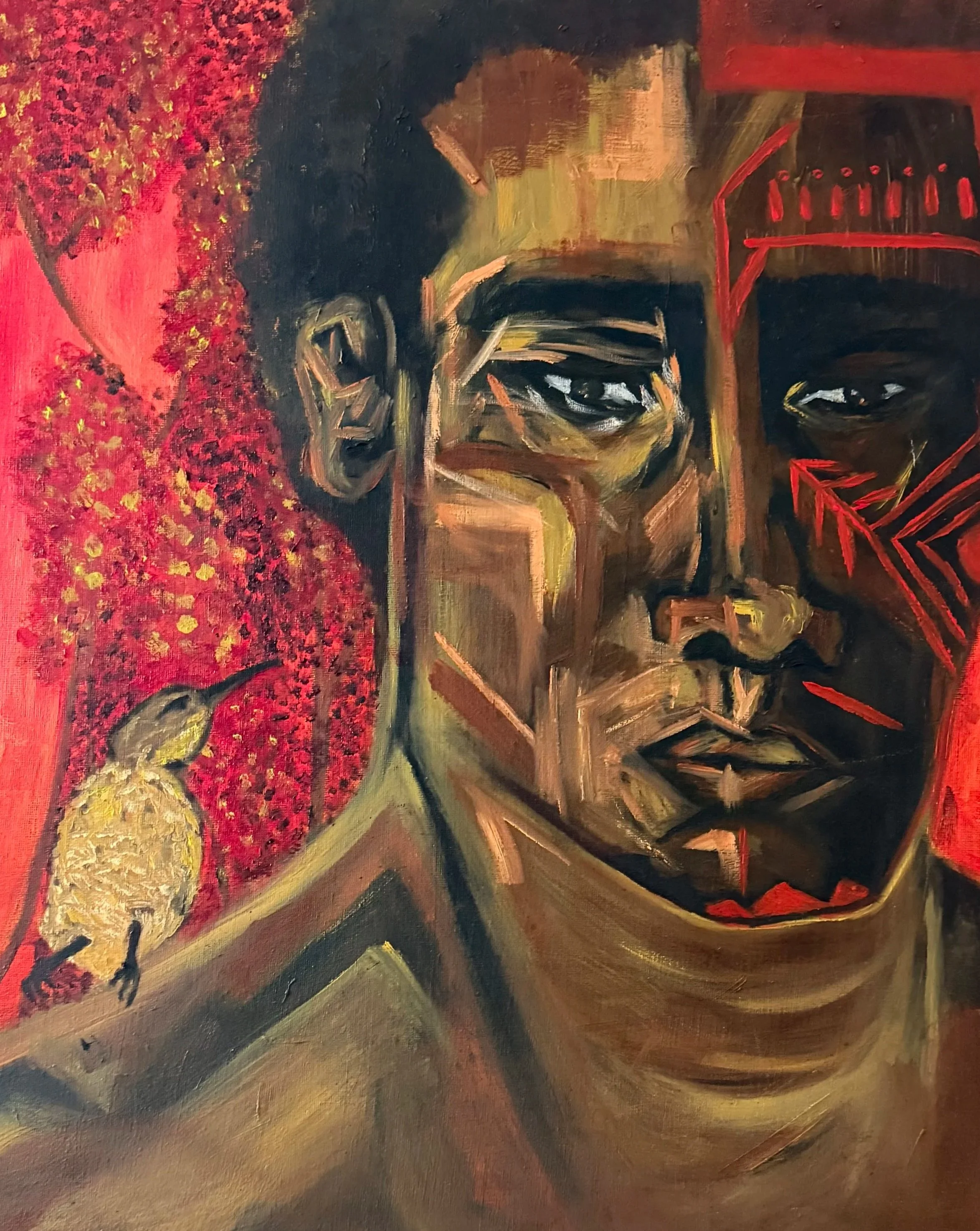 Messengers | Acrylic on Canvas
 21in x 17in 
