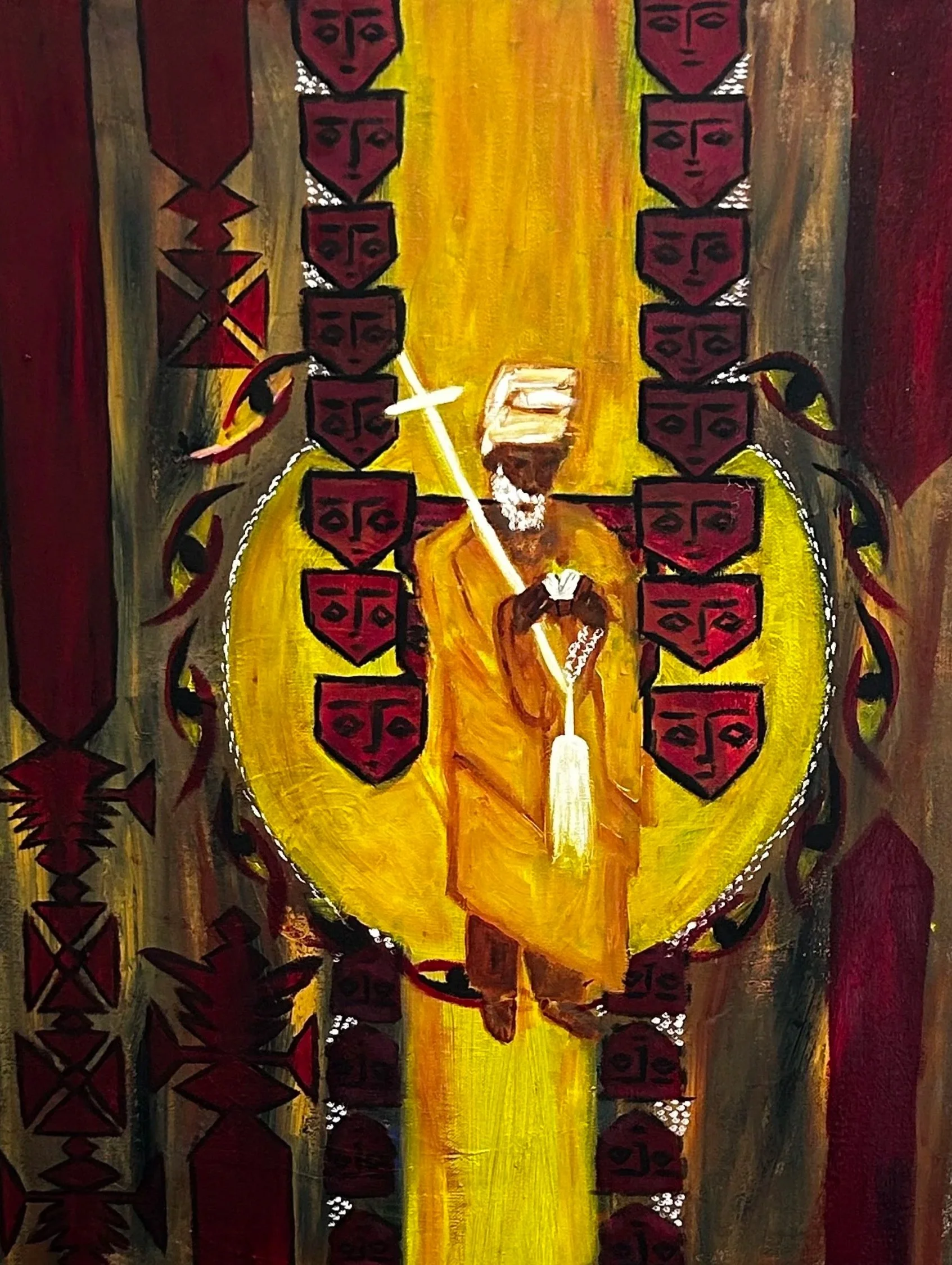 Fifth Dimension | Acrylic on canvas
21in x 17in 