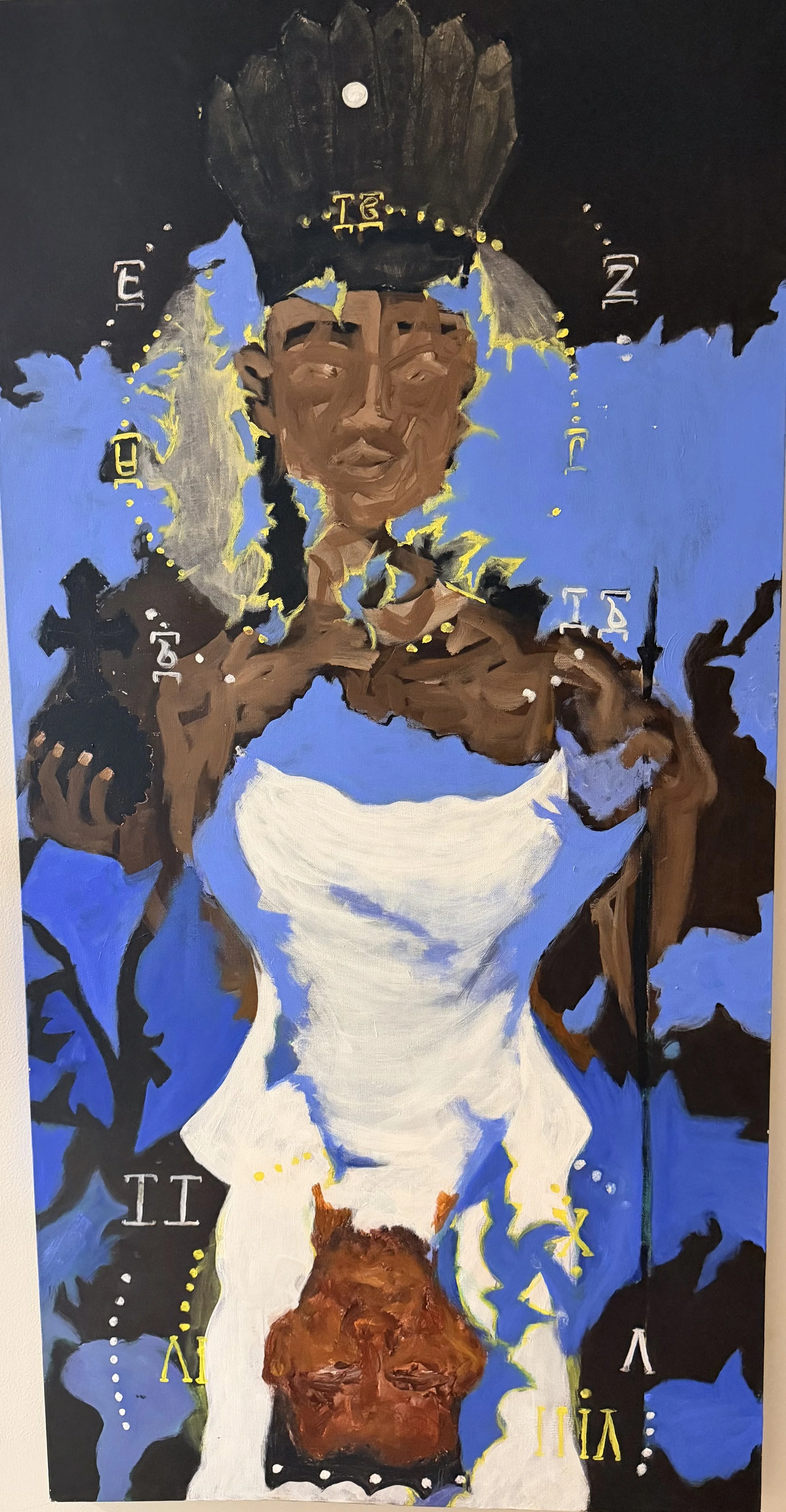 The Orb | Acrylic on canvas
25in x 49in 