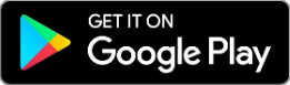 Google Play Store logo with black background and colorful play button.