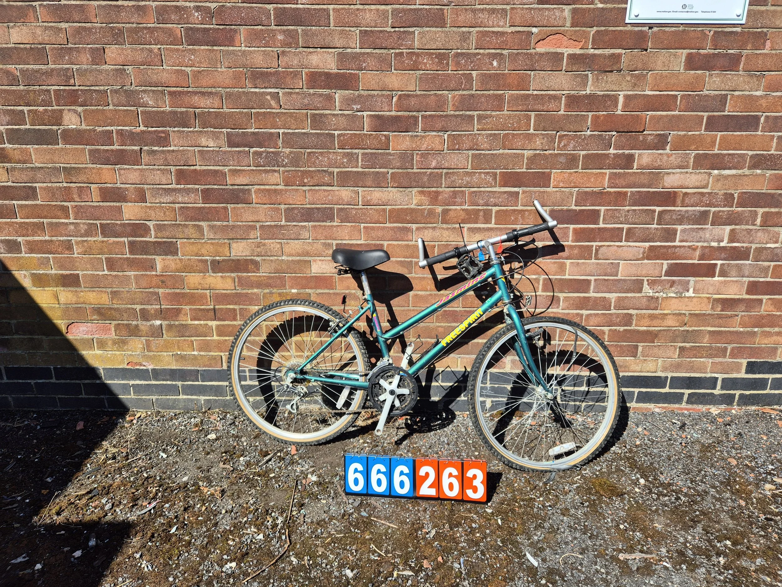 Jasmine Freespirit - Aqua Green, 16.5" frame
