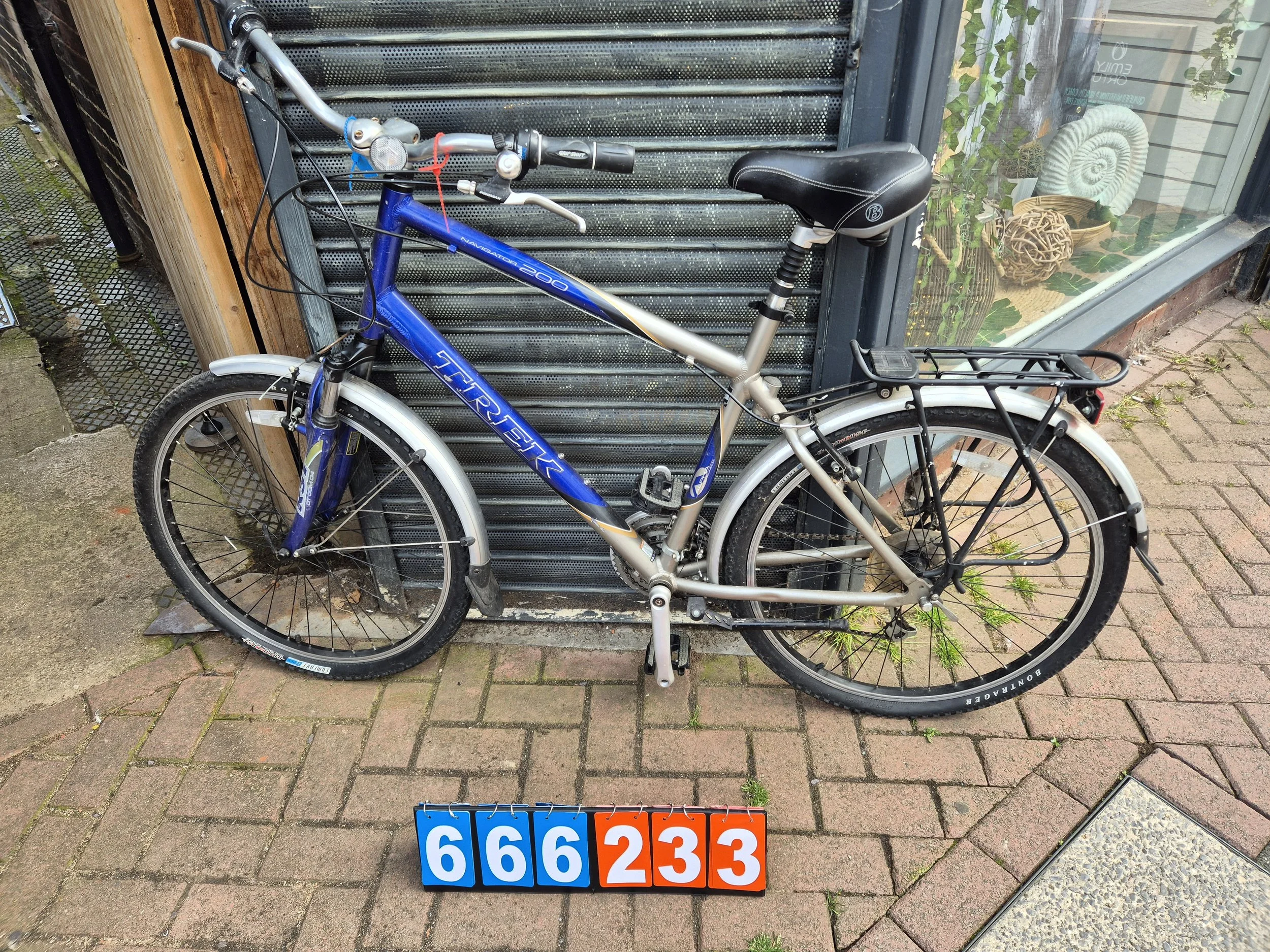 Trek - Blue,  23" Frame