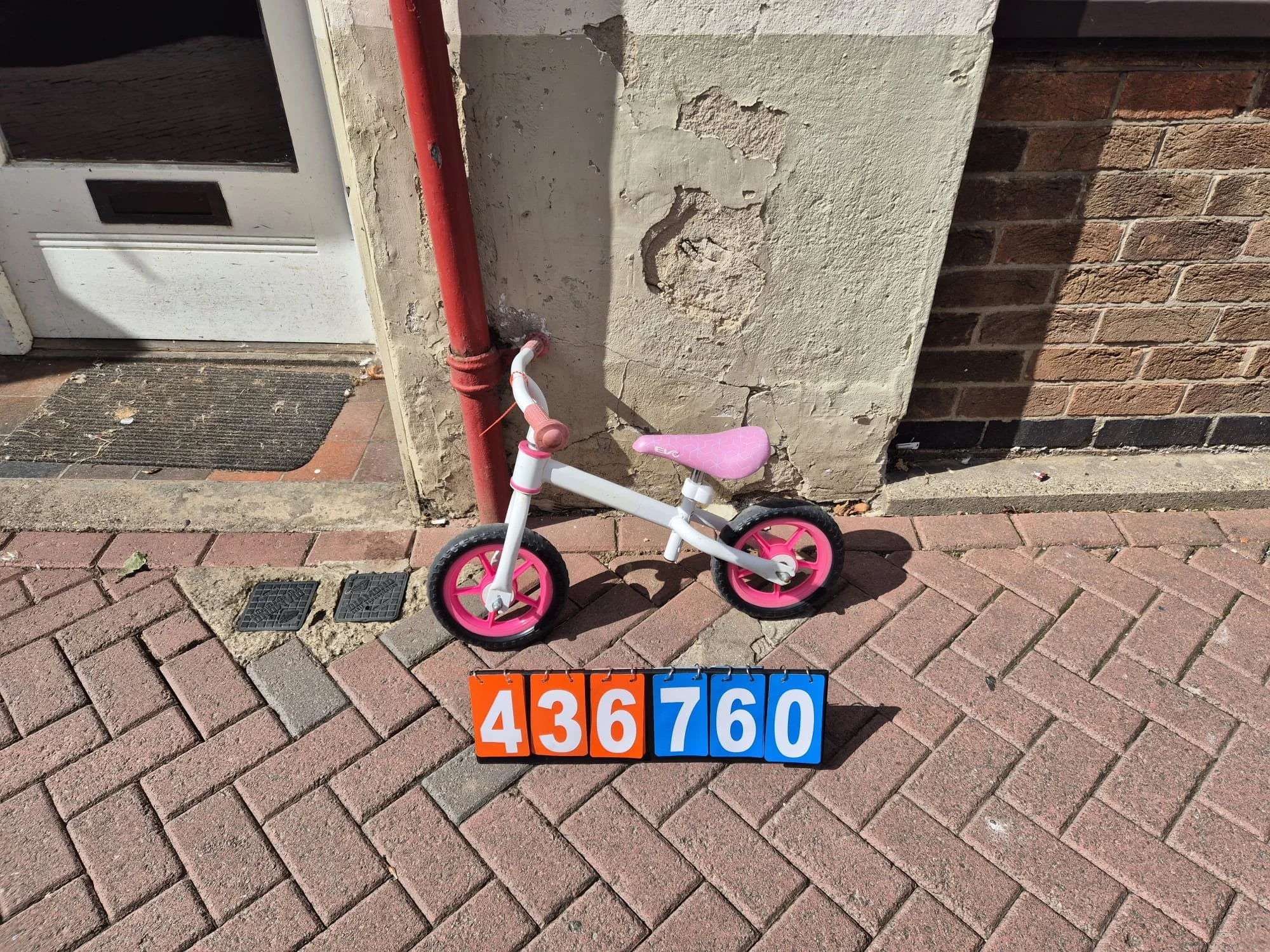 Balance Bike kids - white 6" Frame (436760)