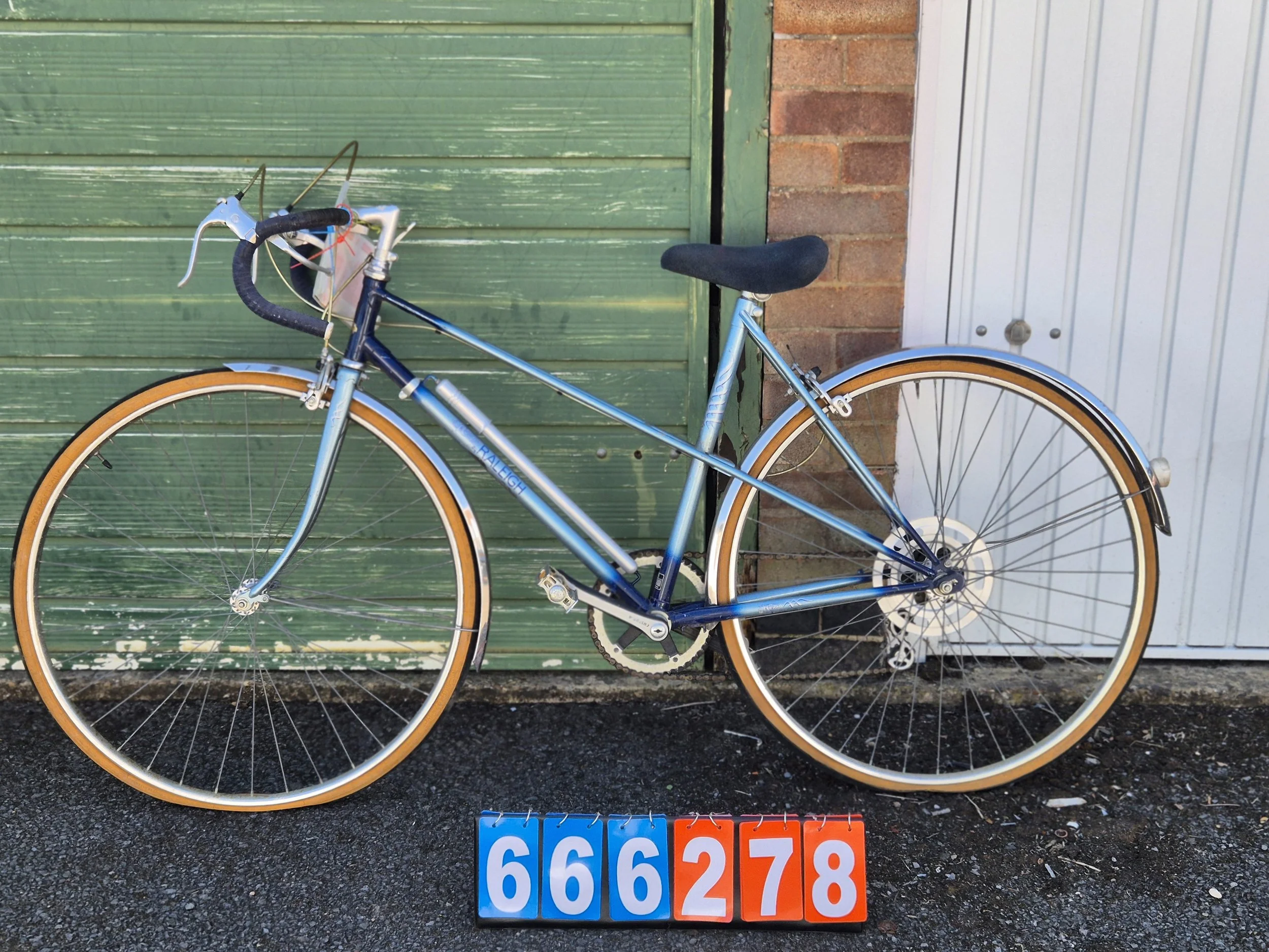 Raleigh - Blue, 20" frame