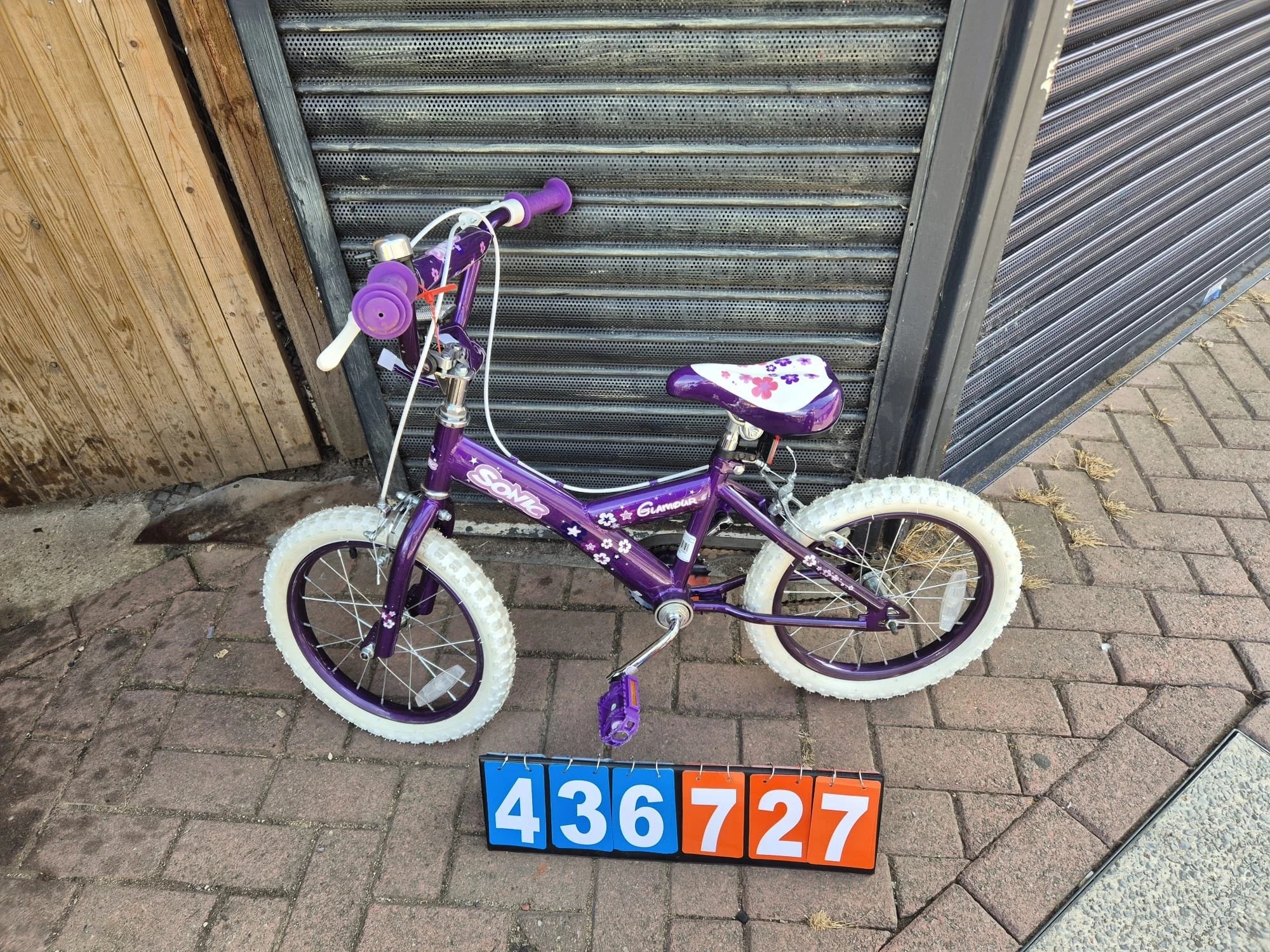 Sonic Glamour - Purple, 10" Frame