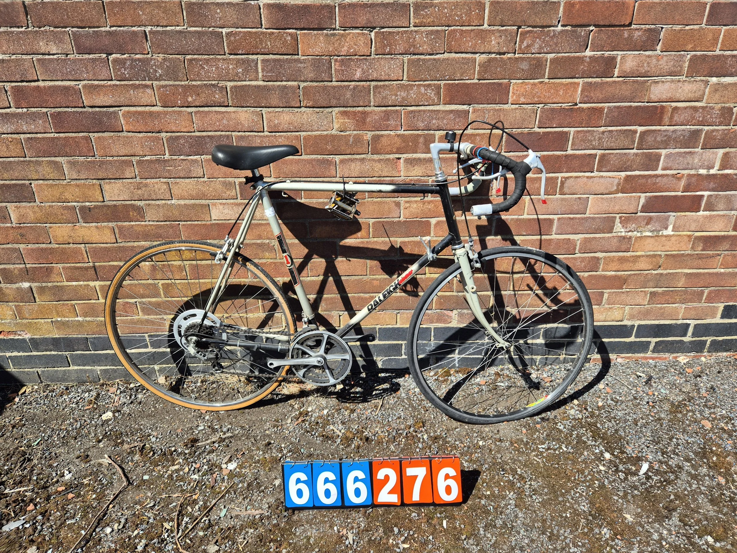 Raleigh - White, 25.5" frame