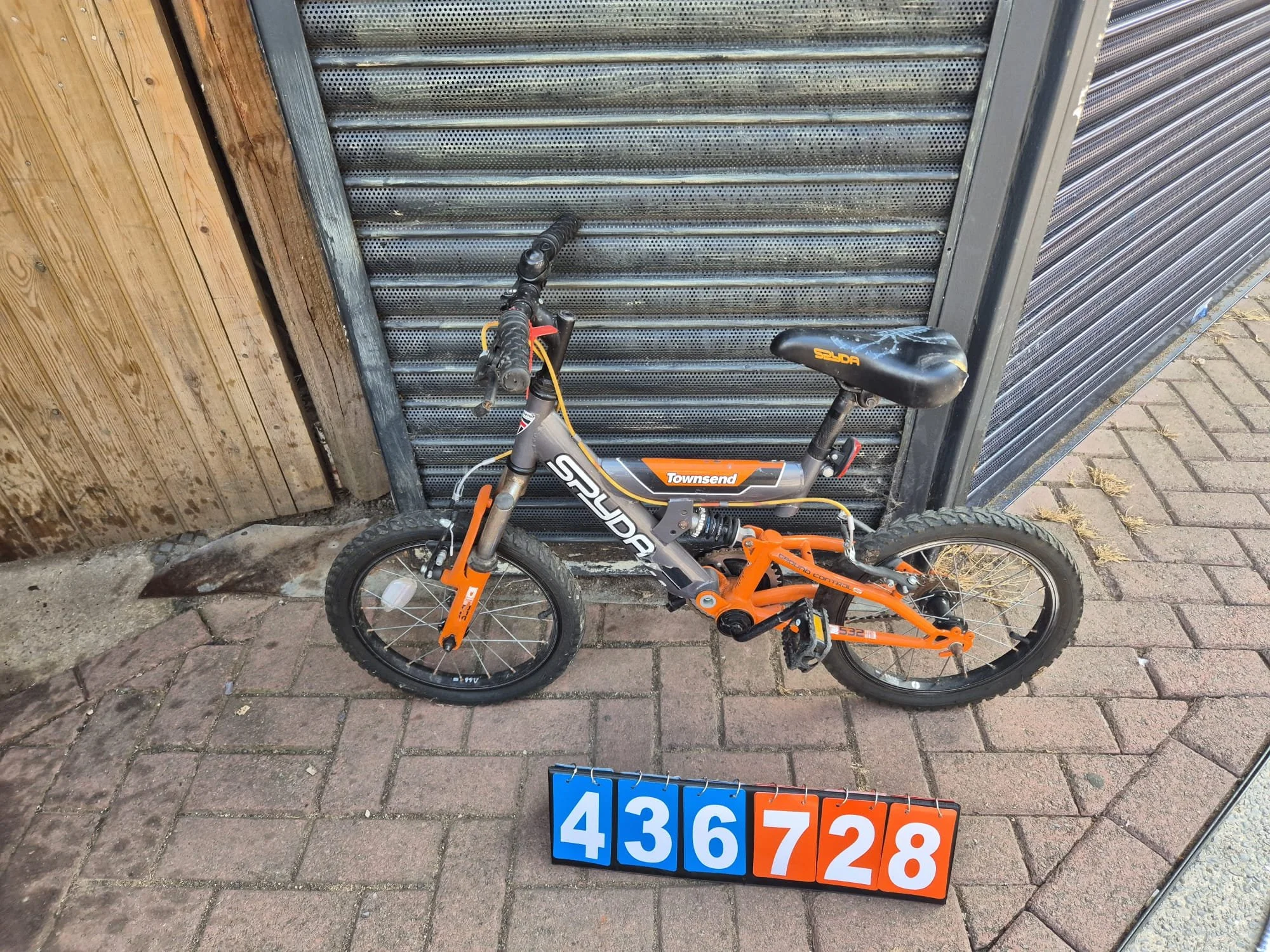 Townsend  Spyda - Orange, 11.5" Frame