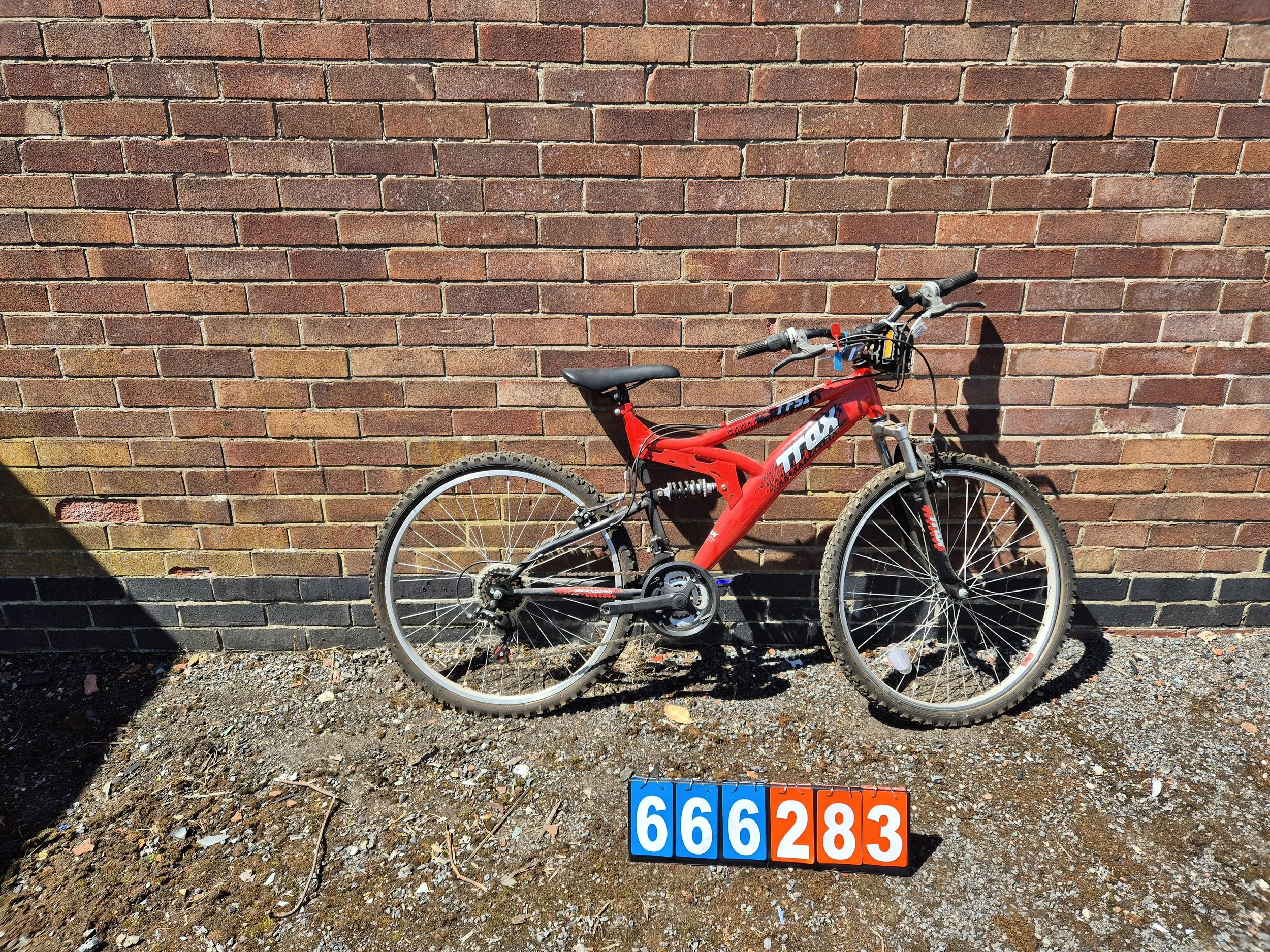 Trax - Red, 19" frame