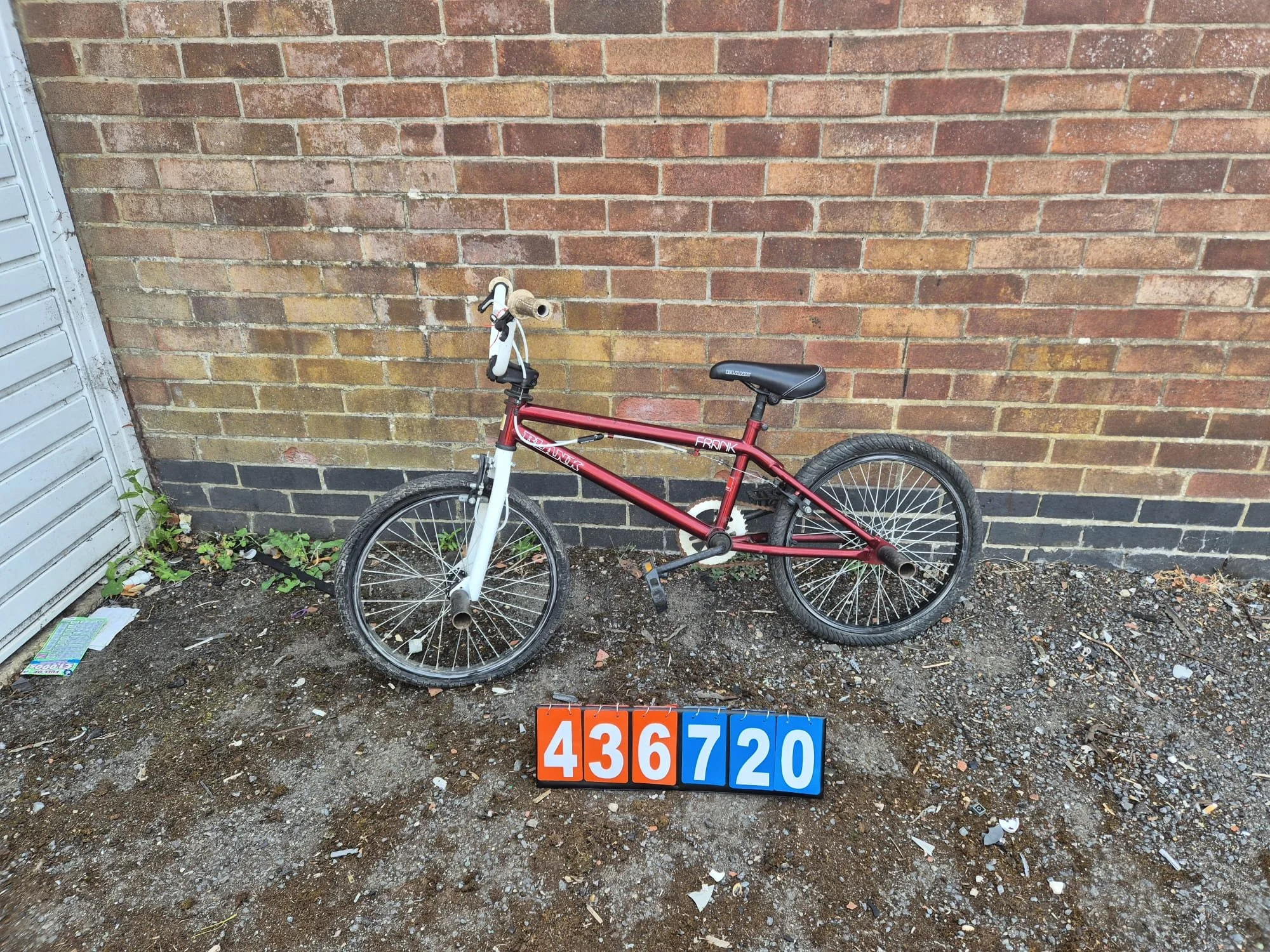 Frank BMX  - Red, 11" Frame