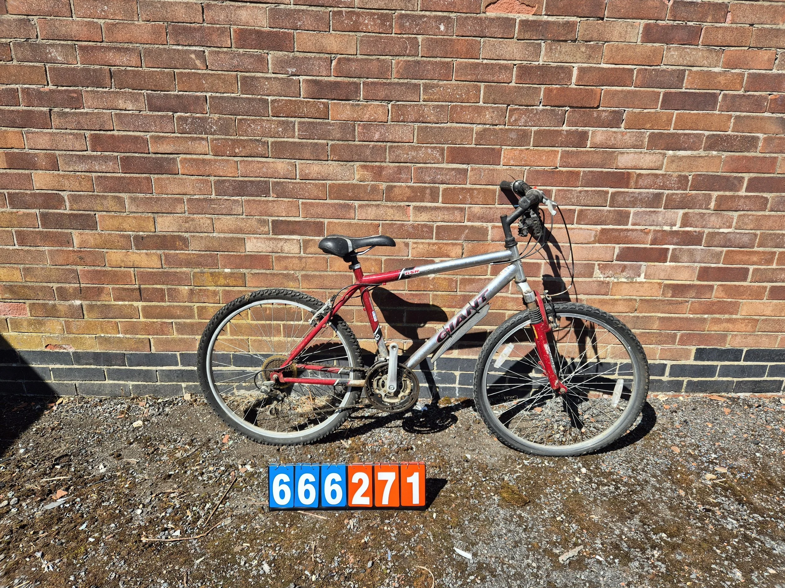 Giant - Red / Silver, 19" frame