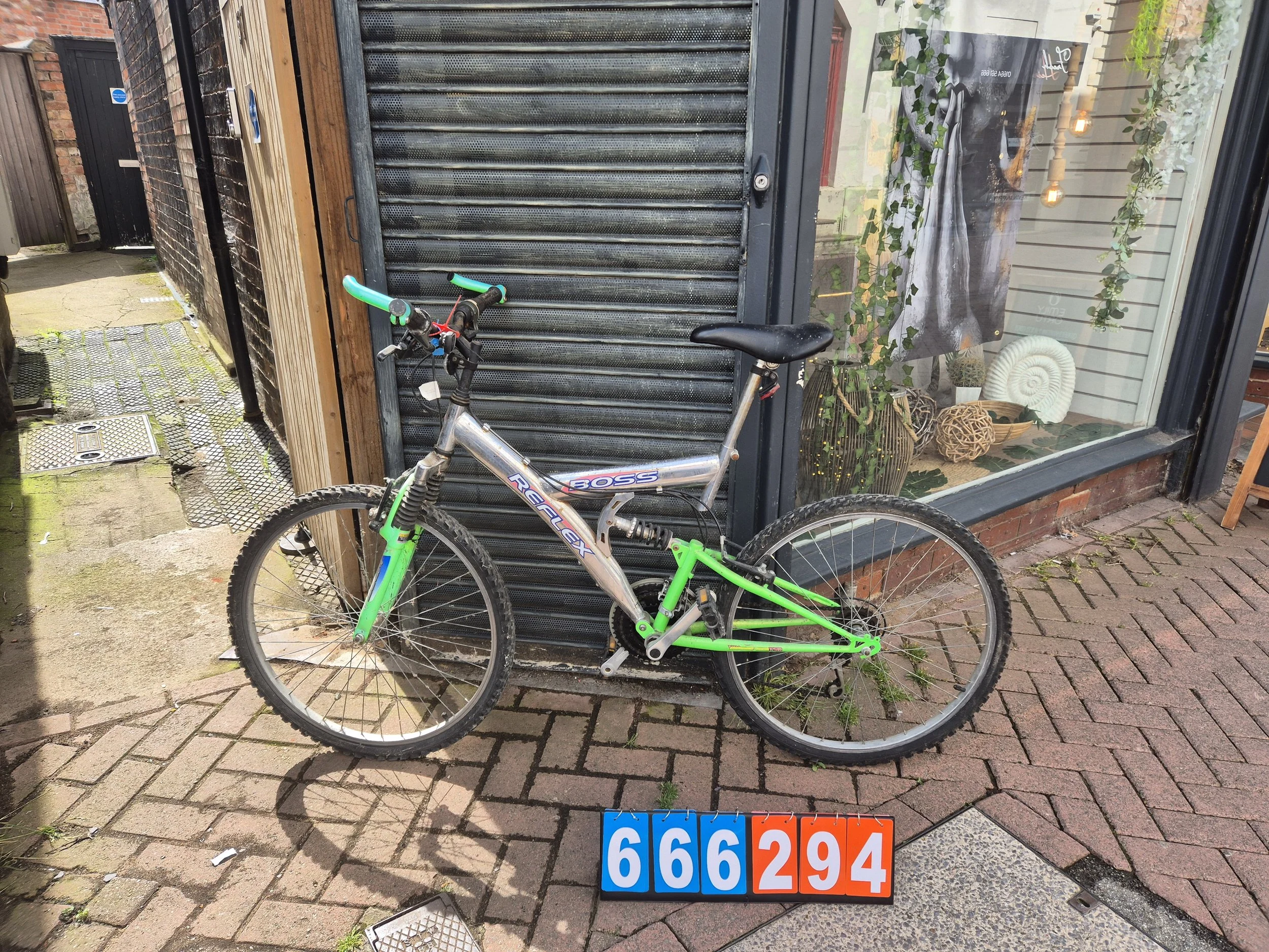 Reflex Boss - Silver, 18" frame