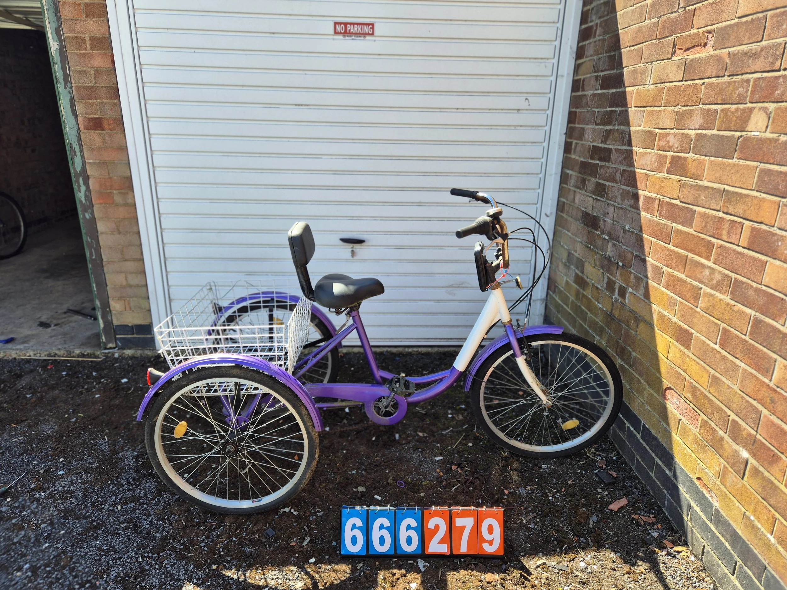 no name 3 wheeler - Purple, 16" frame