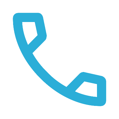 A simple graphic icon of a phone to represent scheduling a discovery call.